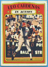 1972 Topps Baseball Cards      562     Leo Cardenas IA